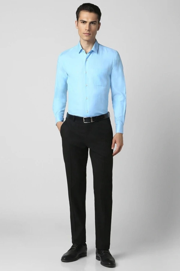 PETER ENGLAND
Men Slim Fit Self Design Spread Collar For Men - 44