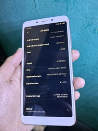 Redmi 6A (2GB/32GB) – Budget-Friendly, Fully Checked Second-Hand Phone - Brandy Punch, 6.3 Inch