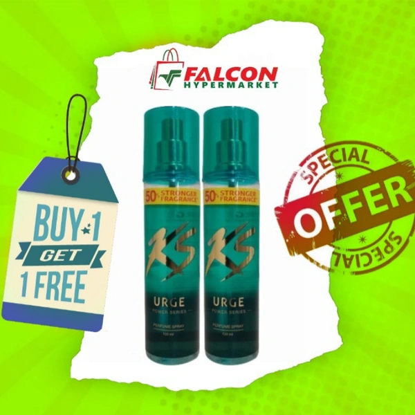 KS Urge Power Series Buy 1 Get 1 Free - 135ml