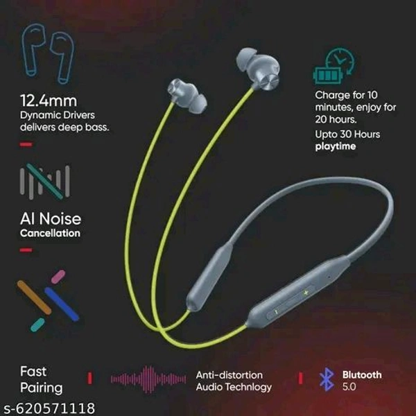 Z2 Wireless Bluetooth Neckband 15 hours playtime bluetooth wireless headphones earphone bluetooth headset - Japanese Laurel