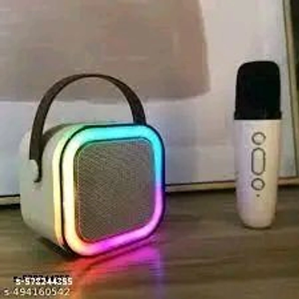 K12 Rechargeable Karaoke Speaker with FM, USB & Mic Port