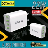 Mobile Chargers*
Cable Length: 1 Mtr - White