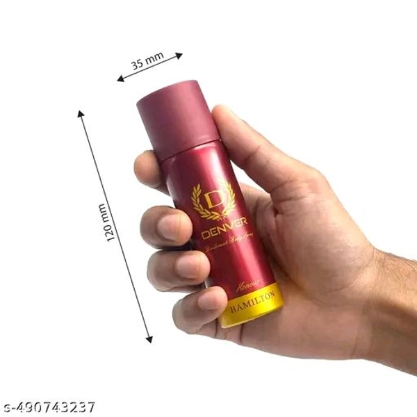 Pride and Honour Nano Travel Size Pack Deo Perfume Body Spray - For Men (50ml X 2