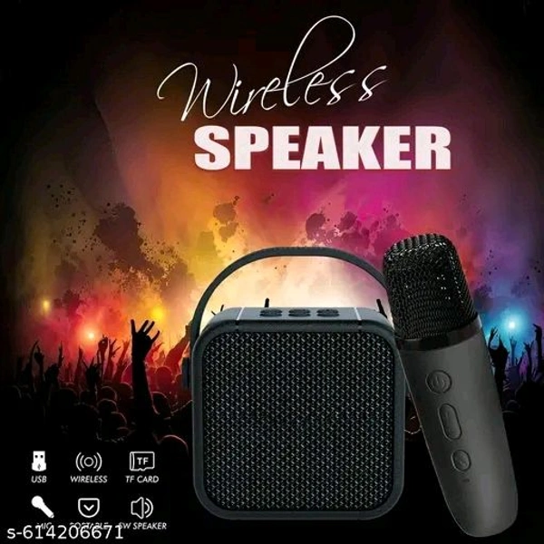 JOYSTER Portable Karaoke mic and speaker set for kids, birthday gifts, small parties