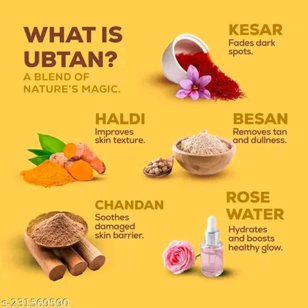 Ubtan Tan Removel Face Wash - 150ml