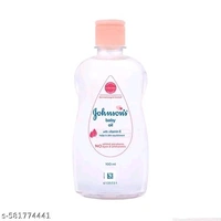 Baby Oil Johnson's Baby Oil with Vitamin E 100ml & Baby Cream 100g (Pack of 2)