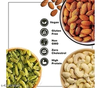 ( 100gms each )Girdhari Mix Nuts Cashew, raisins and Almonds || 300gm