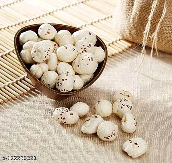 50 gm Premuim Phool Makhana, Lotus seed, Fox nut at best price .Makhana or Gorgon nut, also known as phool makhana