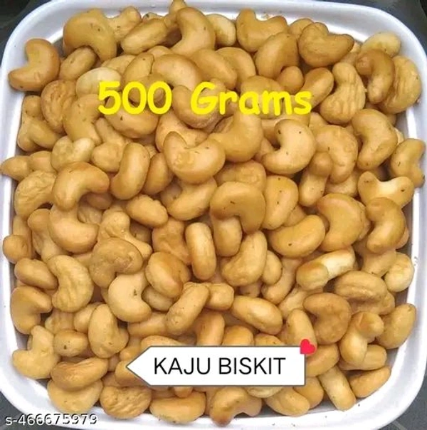 SL IMPEX Kaju Biscuit Namkeen Biscuit Kaju Shape Biscuit 500grams