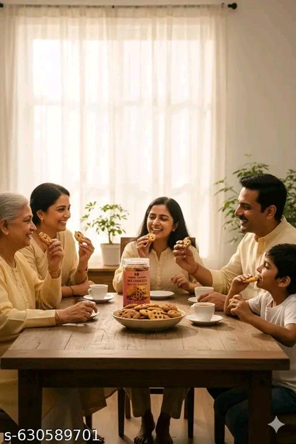 Mix Cookies | Cookies | Cookies 450g Pack of 1 - Tasty & Healthy Snack with Natural Sweetness - Best Healthy Cookies for Kids & Adults | Coconut Cookies - Premium Handmade Healthy Snack Biscuits | No Preservatives | Ideal Kids Snack, Tiffin Box Treat - 750gm Pack of 1 | Healthy Snack Biscuits