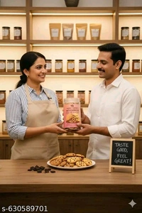 Mix Cookies | Cookies | Cookies 450g Pack of 1 - Tasty & Healthy Snack with Natural Sweetness - Best Healthy Cookies for Kids & Adults | Coconut Cookies - Premium Handmade Healthy Snack Biscuits | No Preservatives | Ideal Kids Snack, Tiffin Box Treat - 750gm Pack of 1 | Healthy Snack Biscuits