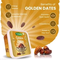 Premium Golden Dates (Rabbi)| Naturally Sweet Superfood for Energy & Digestive Health (400g)