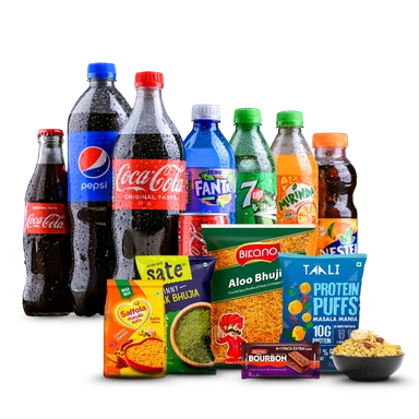 Soft Drinks,Snaks & Instant Food
