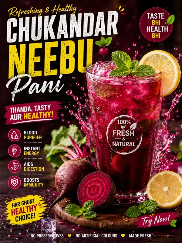 Chukandar Nimbu Pani