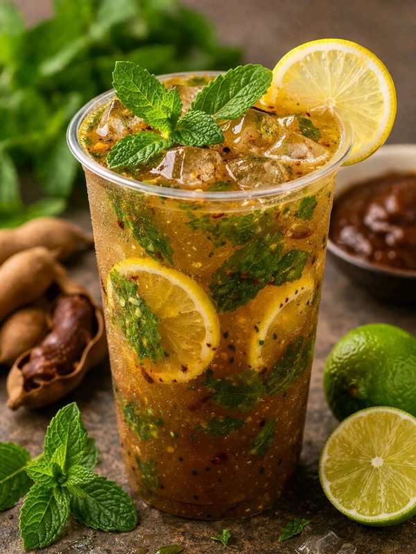 Mint Lemon Imli Drink