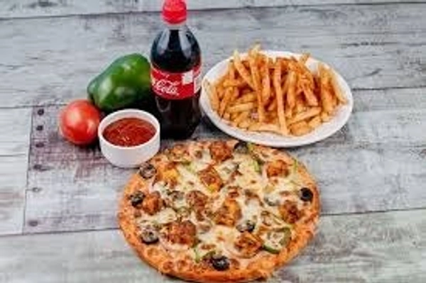 Fries+ Coke+ Small Pizza(Onion)