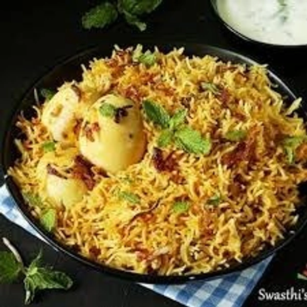 Egg Biryani - Half