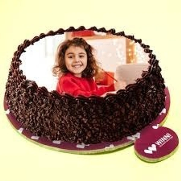 Photo Cake - 3 Pound, Making Time 3 Hours, Order Timing 11 Am to 6Pm