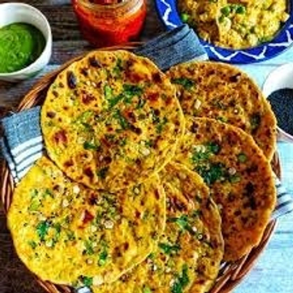 Tandoori Missi Roti - Plain