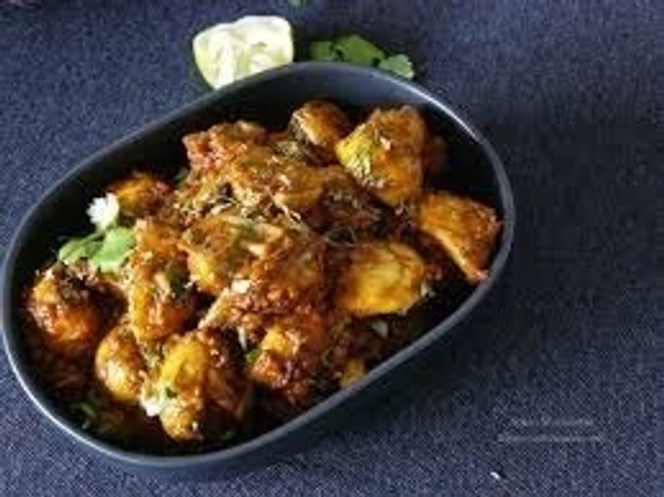 Achari Mushroom - Full Plate