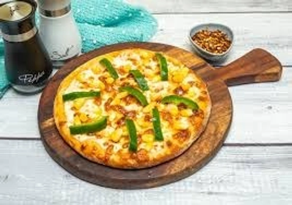 Capsicum Corn Pizza  {Fussion Food}