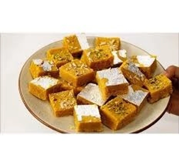 Desi Ghee Besan Barfi - 1 Kg