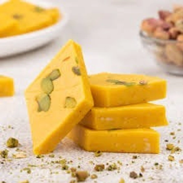 Kesar Kaju Katli - 500 Gram, Booking 1 day Before