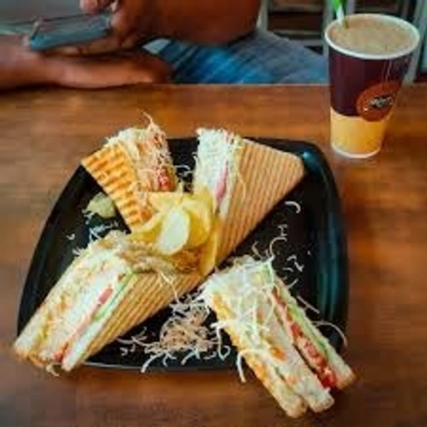 Special Offer - 3 Layer Sandwich(1 Piece) , Special Wrap(2 Piece) , Cold drink 4 glass