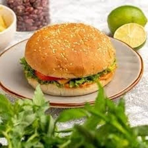 Veg Lighter Burger  {Cheese Cafe}