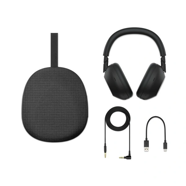 Sony WH-1000XM6 Wireless Noise Cancellation Headphones - Black - Black, New