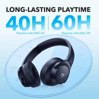 Soundcore Anker Soundcore Life Q20i Wireless Bluetooth Headphones - Black - Black, New