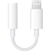 Apple Lightning to 3.5mm Headphone Jack Adapter - White, New