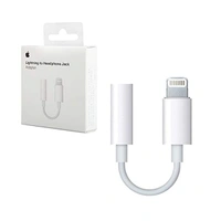 Apple Lightning to 3.5mm Headphone Jack Adapter - White, New