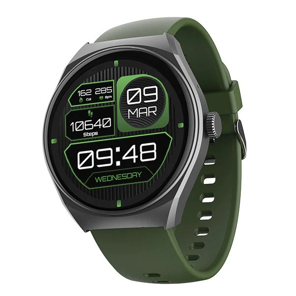 boAt Lunar Comet Smart Watch - Olive Green - Olive Green