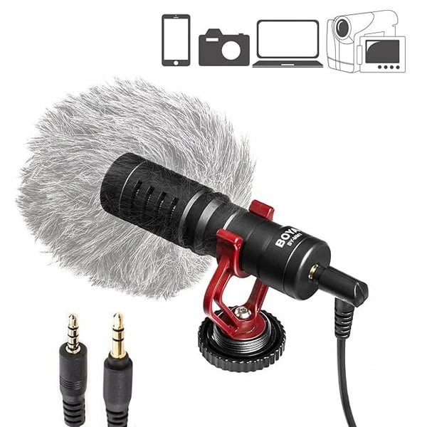 Boya BY-MM1 Super-Cardioid Shotgun Microphone