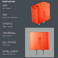 CMF by Nothing 65W GaN 3 A Multiport Mobile Charger - Orange - Web Orange, New