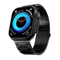 Fire-Boltt Dapper’s 54.61 mm IPS Big Screen Smartwatch - Black Chain Metal - Black, New