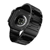 Fire-Boltt Dapper’s 54.61 mm IPS Big Screen Smartwatch - Black Chain Metal - Black, New