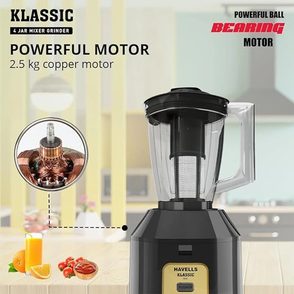 Havells Klassic 1000 watts 4 Jar Mixer Grinder