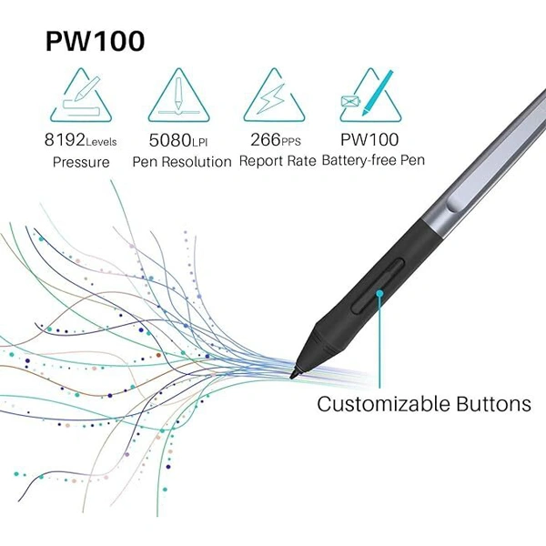 Huion HUION HS64 Graphics Drawing Tablet