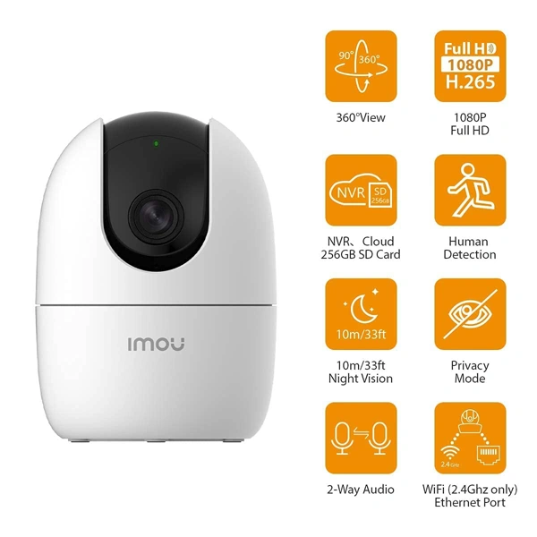 Imou Ranger 2-D 360° Coverage Security Camera