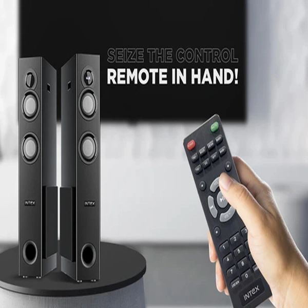 Intex Titan 1500 (D) | TW 13503 FMUB 2.0 Tower Speaker (150W) - Black, New