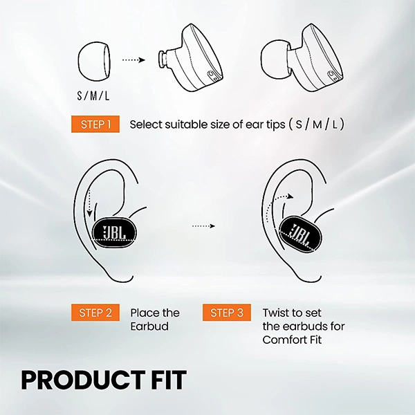 JBL Tune Buds True Wireless Earbuds With ANC - Black - Black