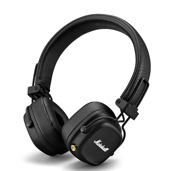 Marshall Major IV Wireless Bluetooth Headphone - Black - Black, New