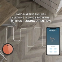 Milagrow RedHawk 21 Robotic Floor Cleaner with 2 in 1 Mopping and Vacuum