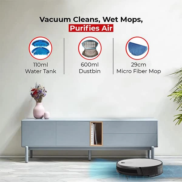 Milagrow SilverFox 21 Robotic Vacuum Cleaner - New
