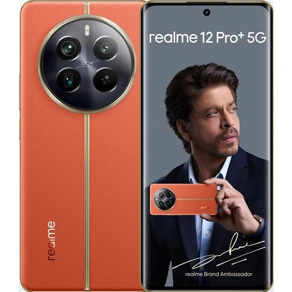 Realme 12 Pro+ 5G Mobile Phone - Explorer Red, 8GB RAM + 256GB Storage - Explorer Red