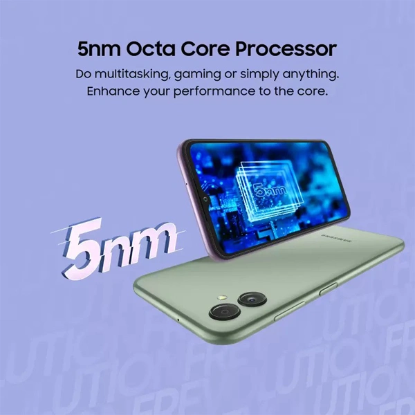 Samsung F14 5G Mobile Phone - B.A.E. Purple, 6GB RAM + 128GB Storage - B.A.E. Purple