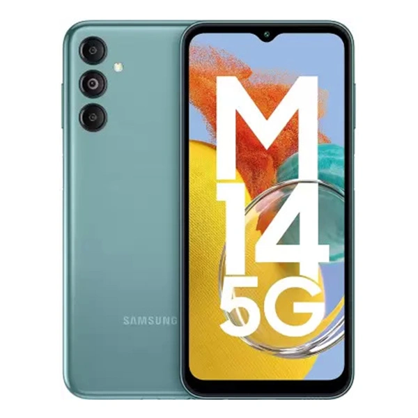 Samsung Galaxy M14 4G Mobile Phone - Smoky Teal, 6GB RAM + 128GB Storage - Smoky Teal, New