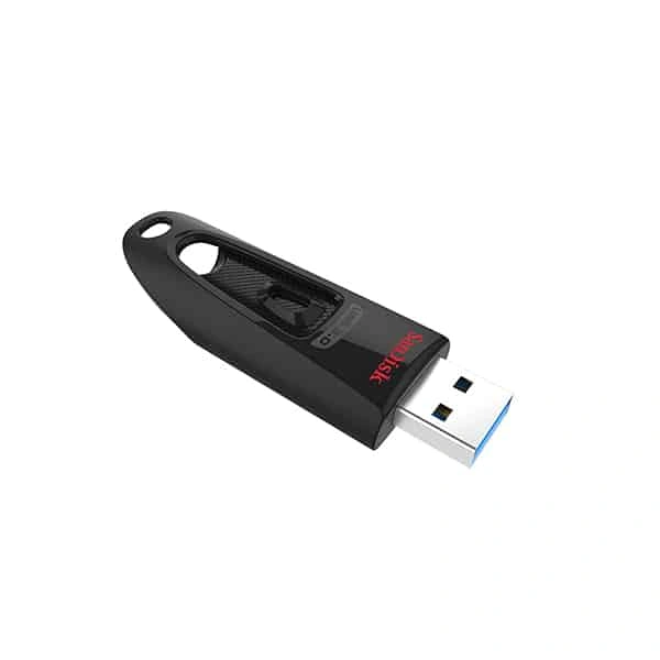 SanDisk Ultra CZ48 USB 3.0 Pen Drive-32 GB-Black - Black, New